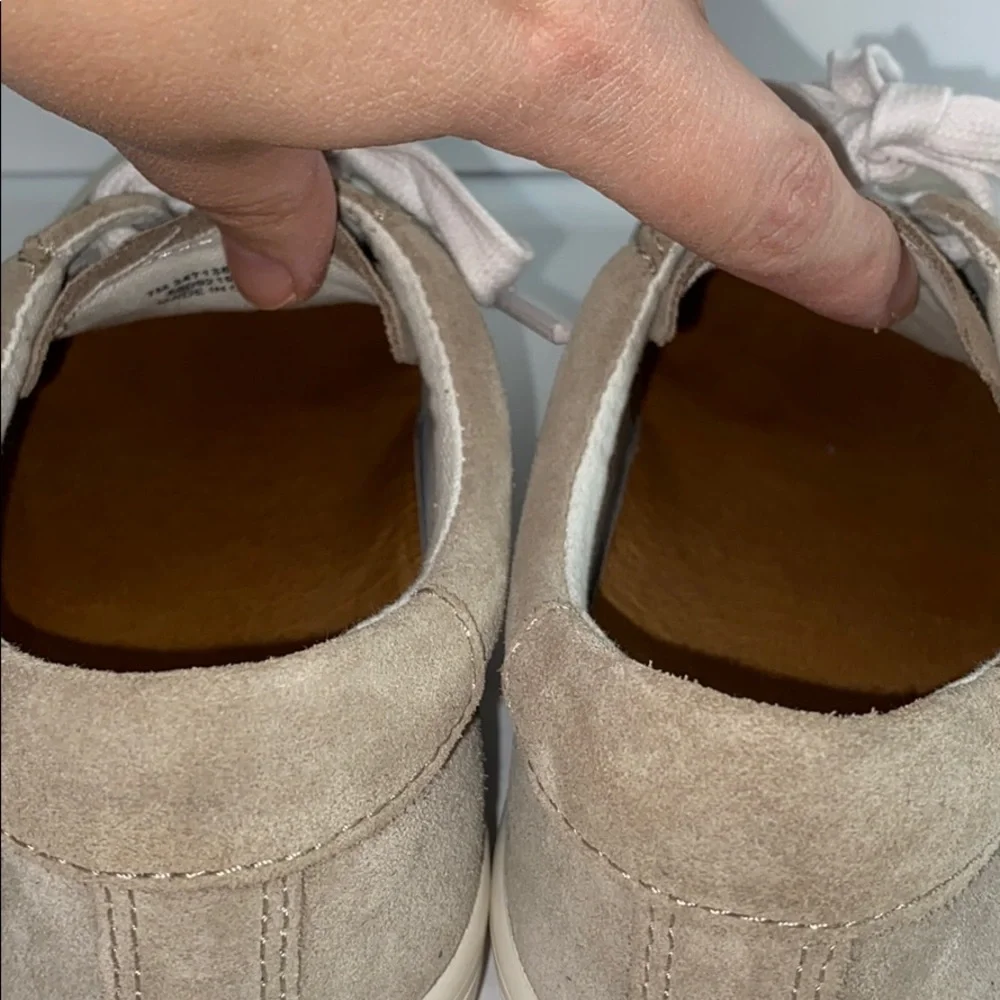 Frye Low Ivy Suede Sneaker size 7